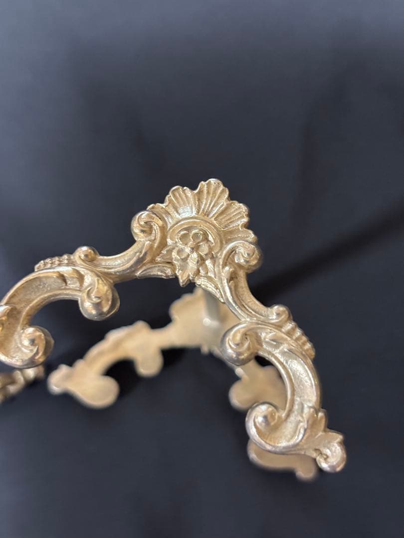 シルバーカトラリーレスト2個　ペンレスト