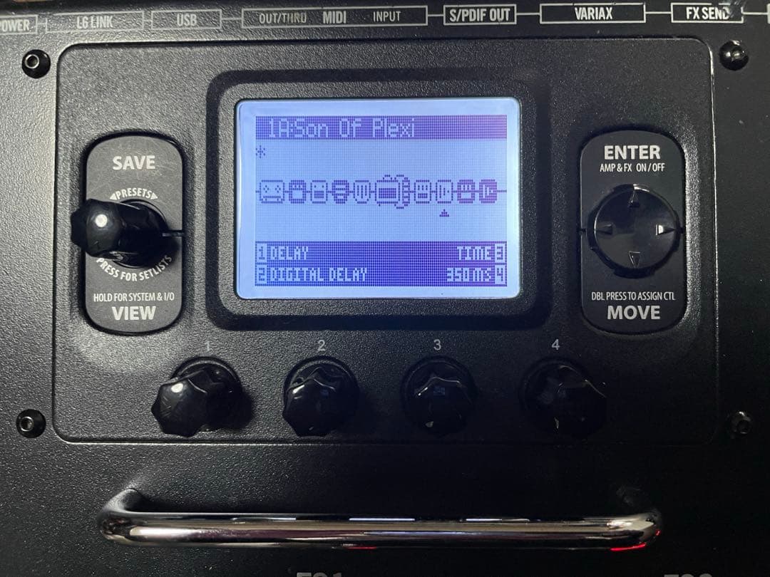 LINE 6 POD HD500X ギターエフェクター