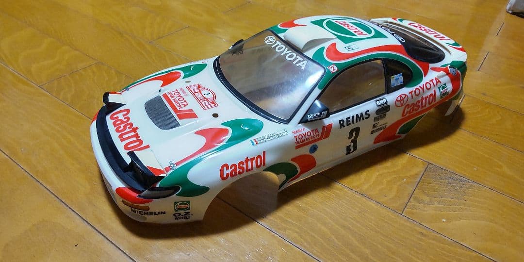 タミヤ　カストロールセリカ　GT-FOUR ST185 　1/10RC　ボディ