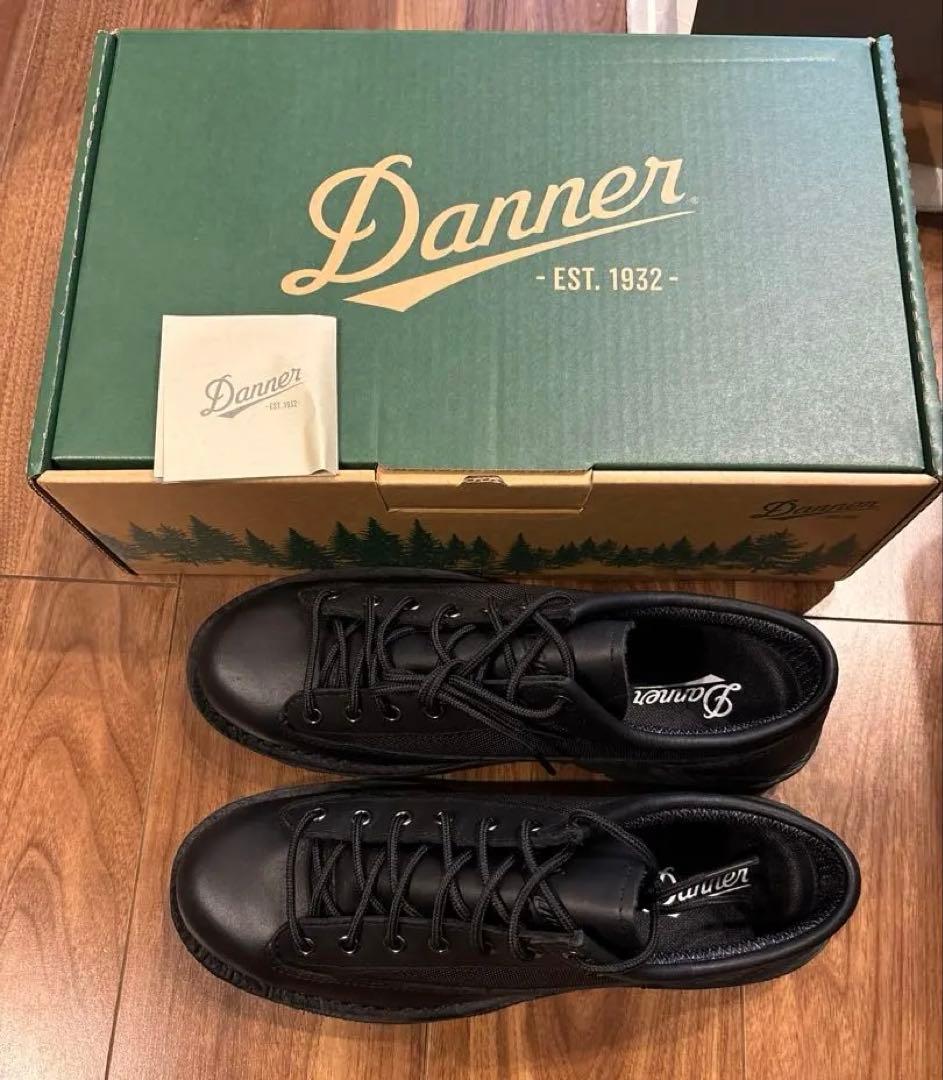 【一度着用】ダナー　フィールドロー　ブラック　ブーツ　27㎝