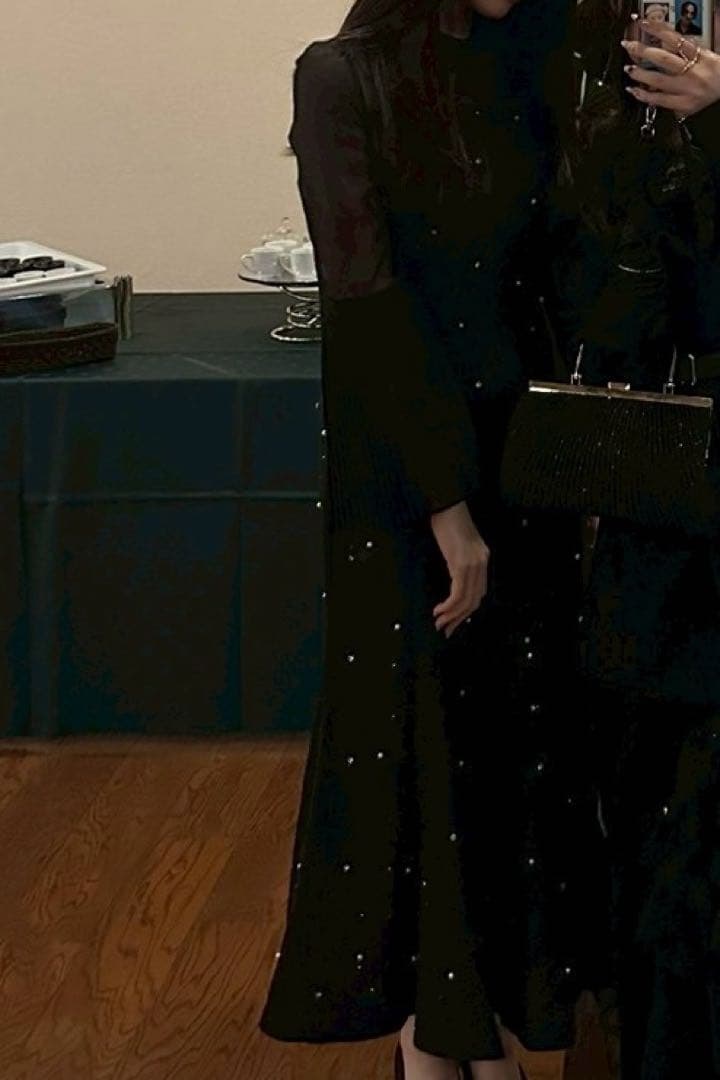 Leja 黒 マーメイド ドレス Sサイズ