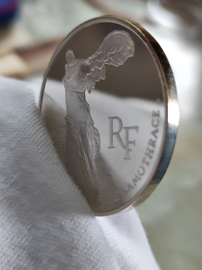 1993年モネドパリ プルーフ銀貨３点セットルーヴル美術館 100フラン