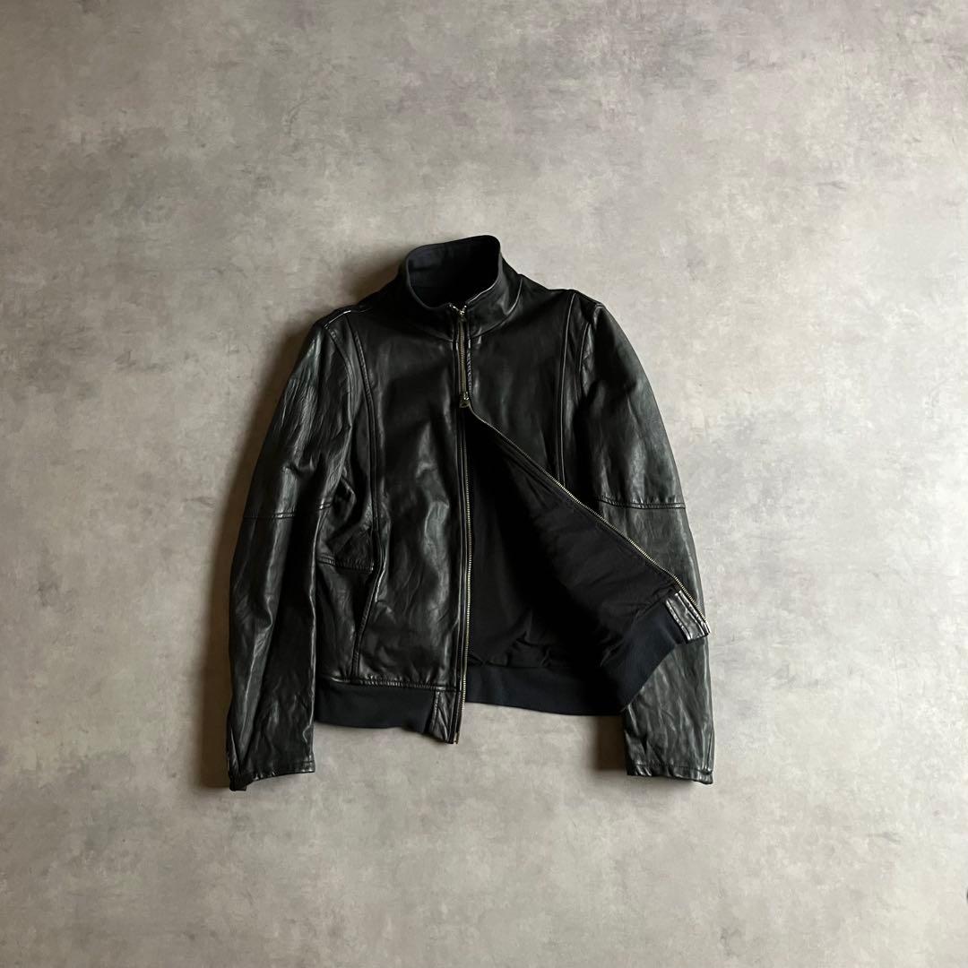ジャケット・アウター 00s y2k archive shama leather jacket