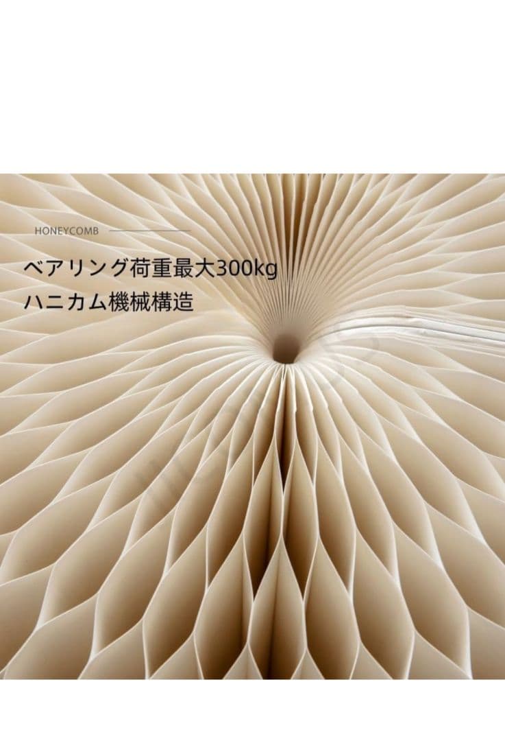 5個セット ih paper 折りたたみ円形スツール 最大300kg耐荷重