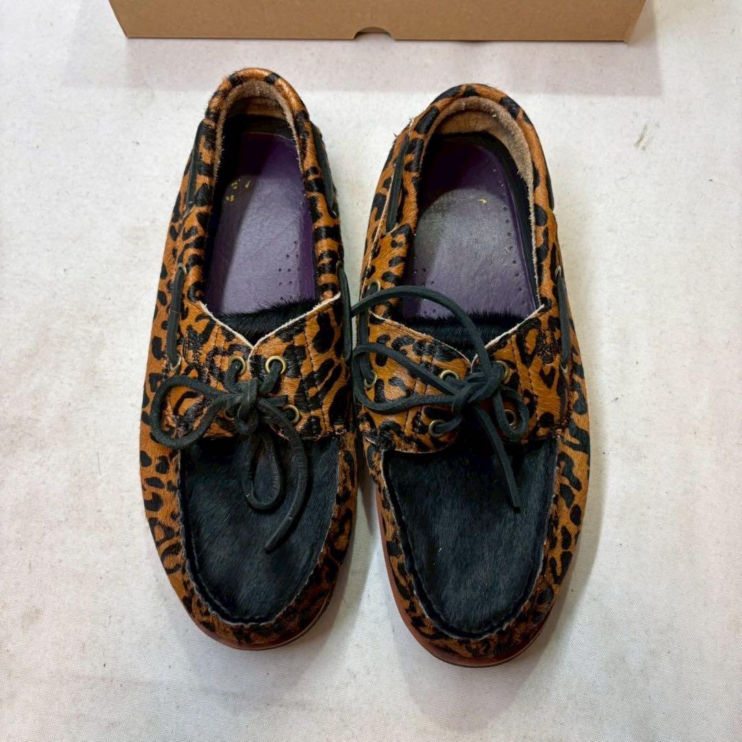 wackomaria timberland コラボ ボートシューズ ハラコ　箱付