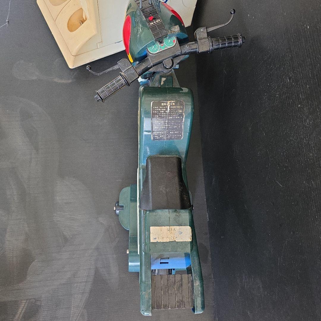 仮面ライダーBLACK　RX　子供　乗り物　マシンアクロバッター　昭和　レトロ