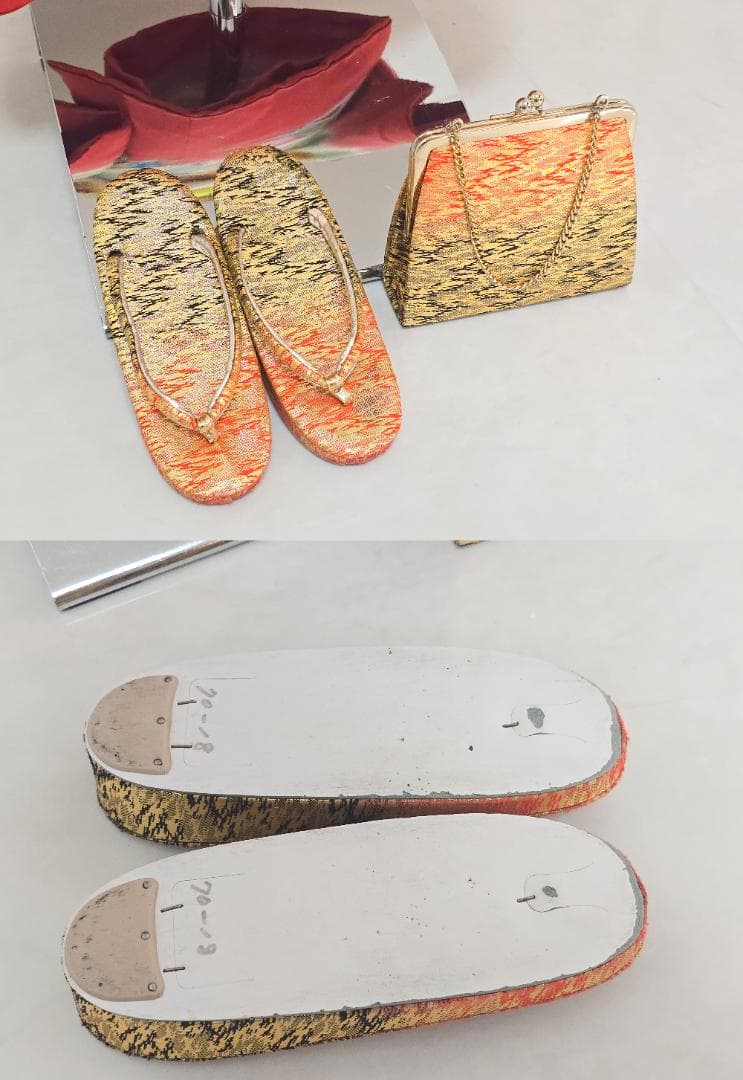 七五三　7歳　正絹　ちりめん　着物　セット　女の子 *c46