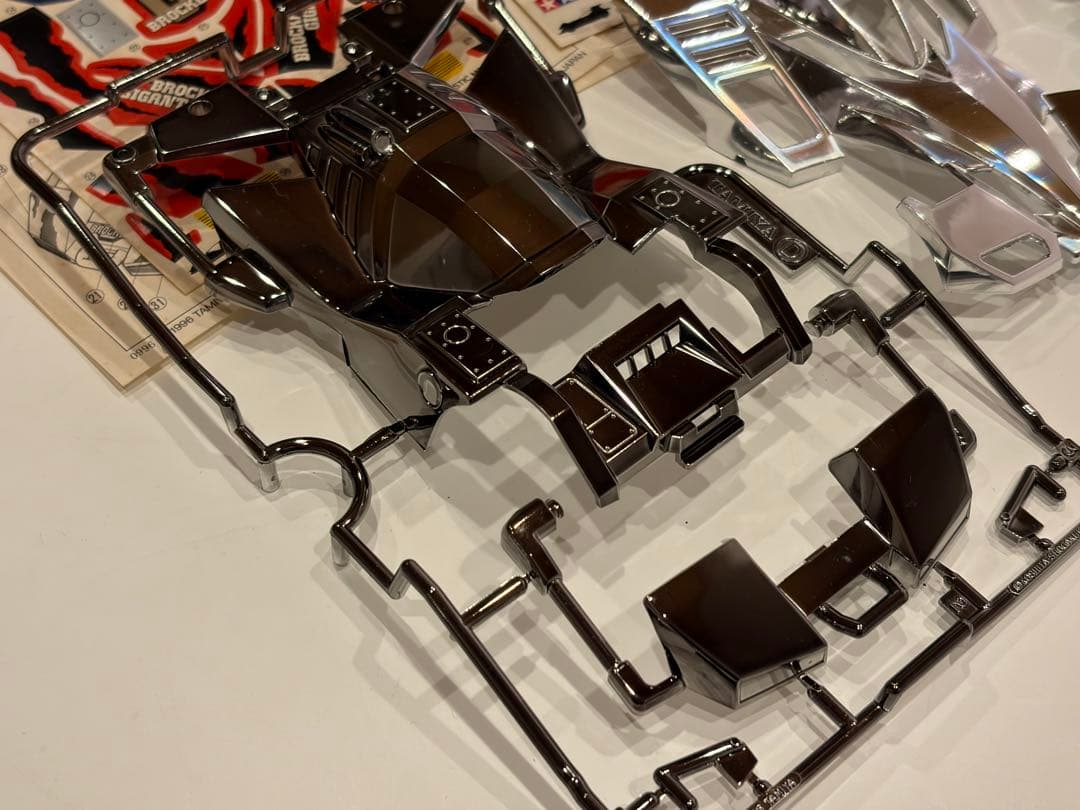 ミニ四駆　メッキ　ボディ　レア　限定