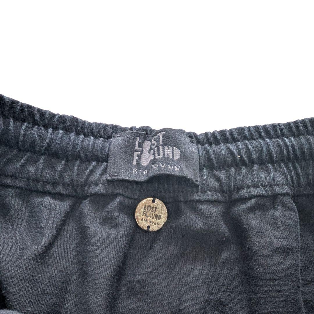 LOST&FOUND ブラック サルエルパンツ ロストアンドファウンド　S