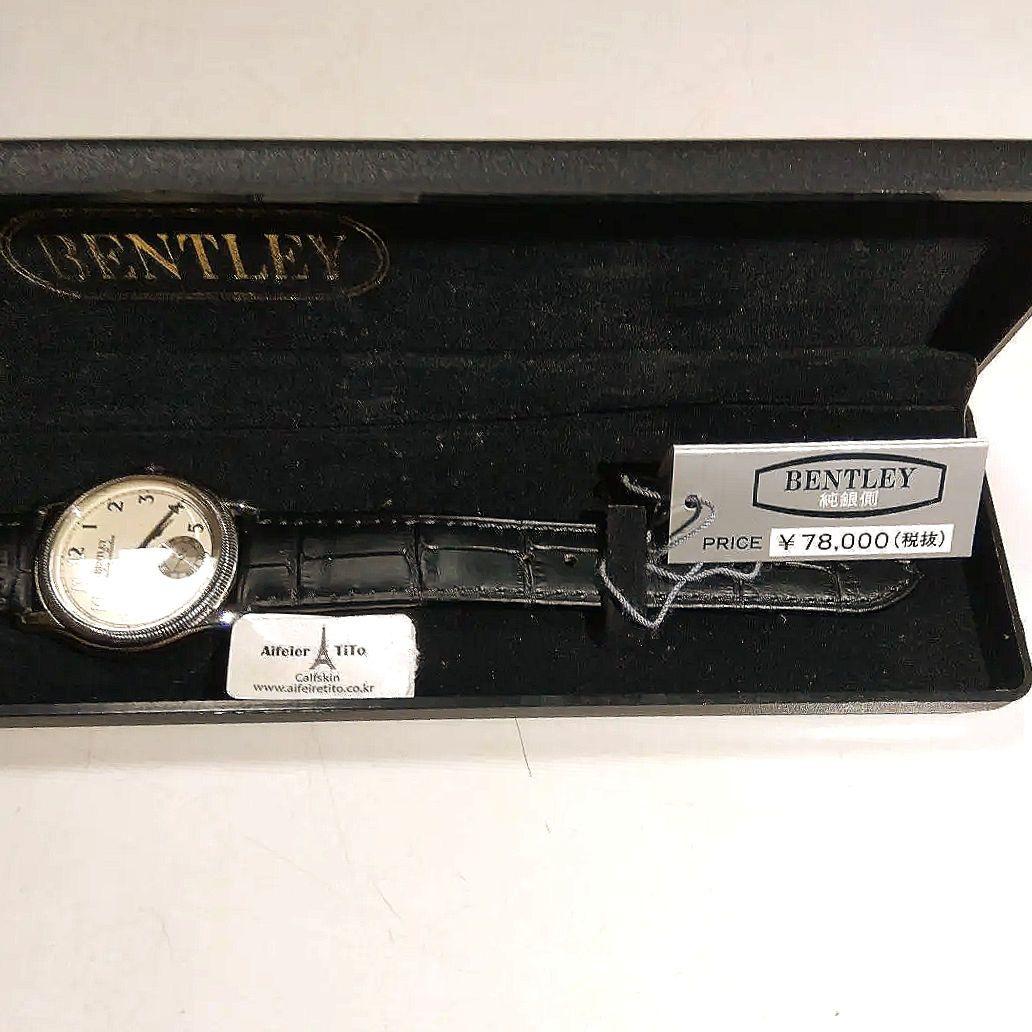 BENTLEY 純銀側　スモールセコンド　稼働美品