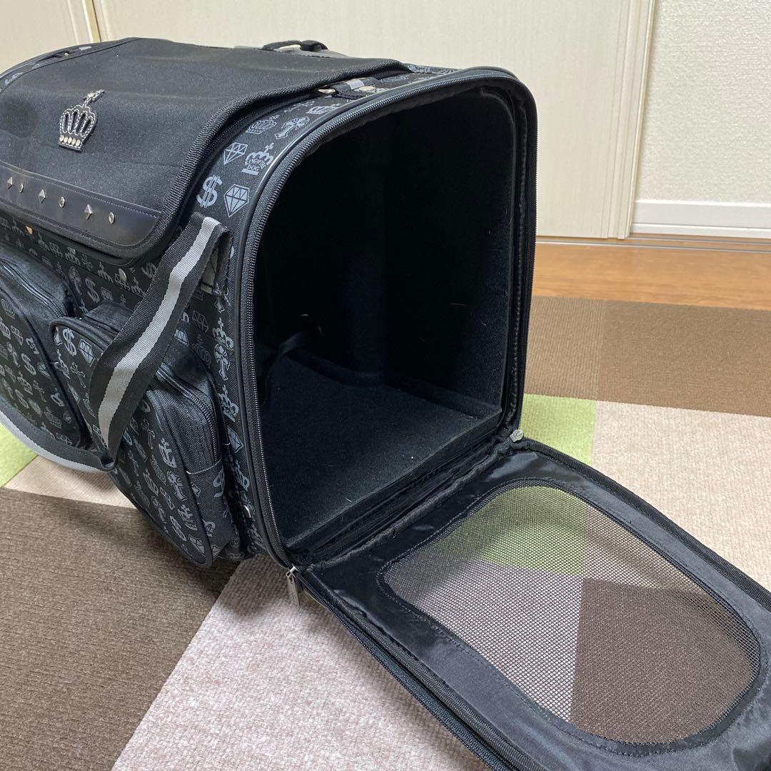 お値下げ　ペットパラダイス　犬用四輪コロコロキャリー