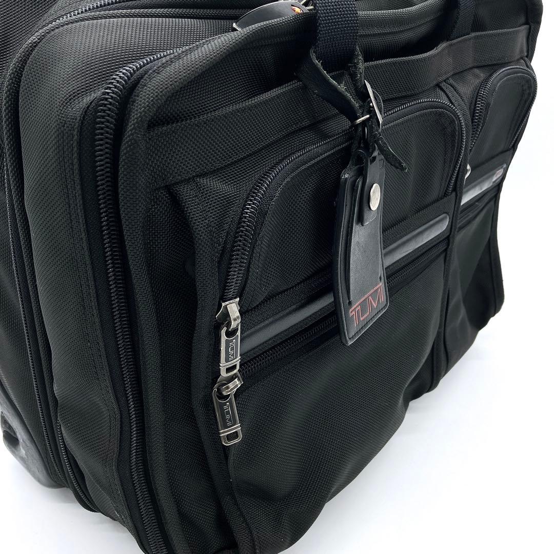 【TUMI】廃盤　キャリーバッグ　鍵付き　ナイロン　ブラック　2輪