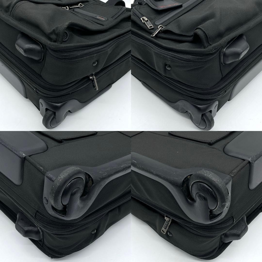 【TUMI】廃盤　キャリーバッグ　鍵付き　ナイロン　ブラック　2輪