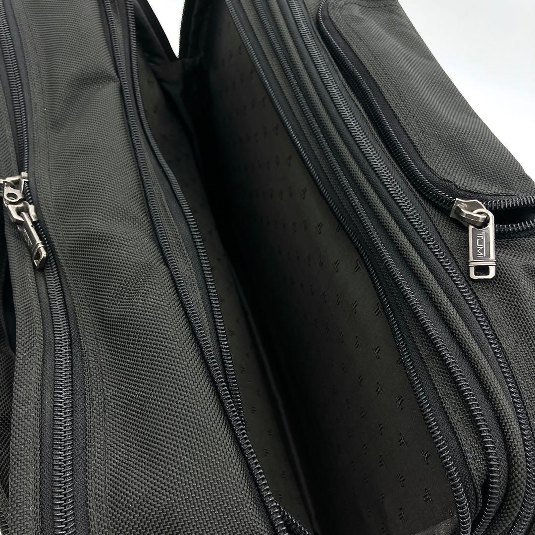 【TUMI】廃盤　キャリーバッグ　鍵付き　ナイロン　ブラック　2輪