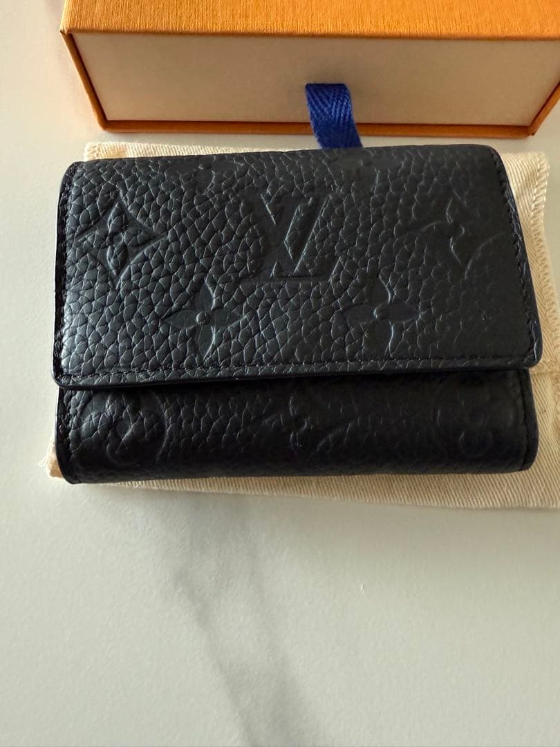 けけさん専用LOUIS VUITTON ブラック 三つ折り財布
