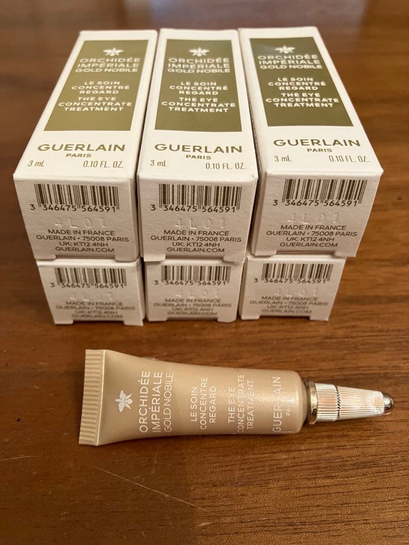 ゲラン　オーキデアンベリアル　ゴールドノビレアイトリートメント6本セット