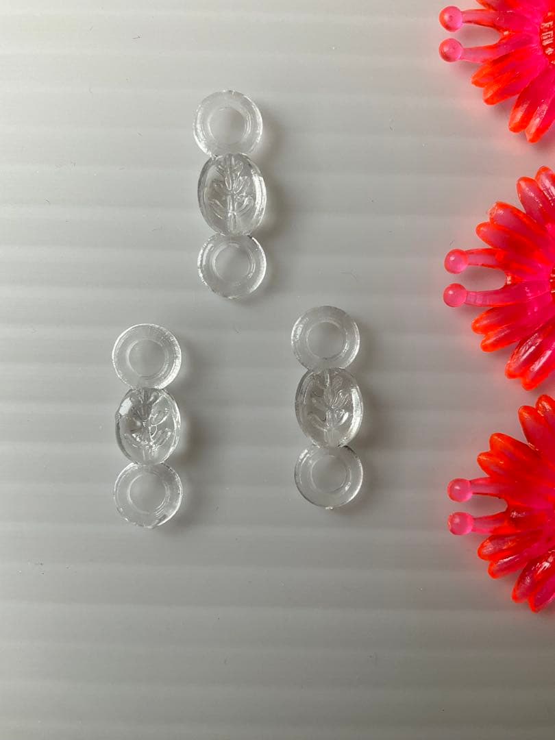 昭和レトロ　グリコ　おまけ　お花のブレスレット　箱つき　未使用　スポロガム