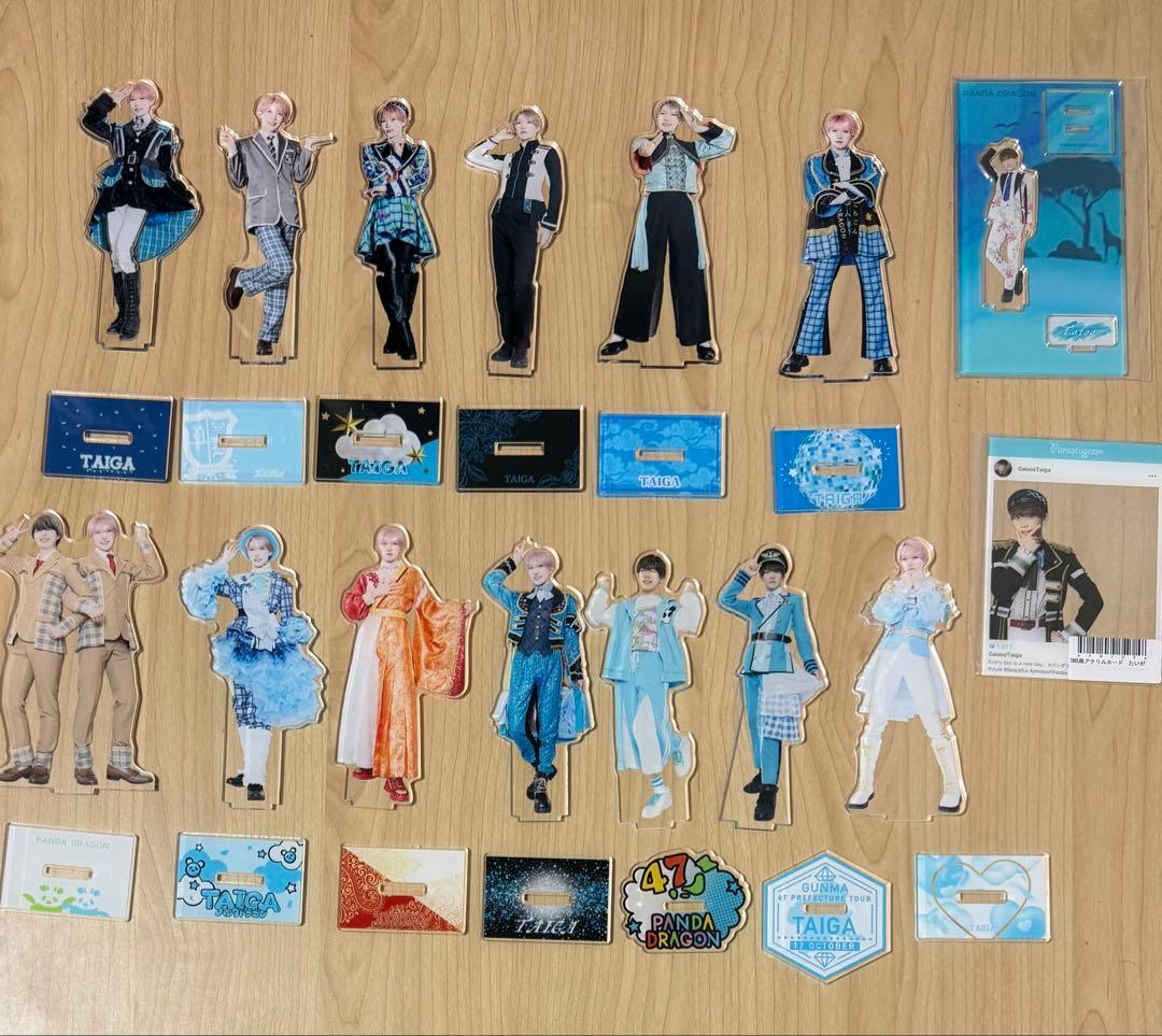 パンダドラゴン たいが グッズ セット ハピカ チェキ