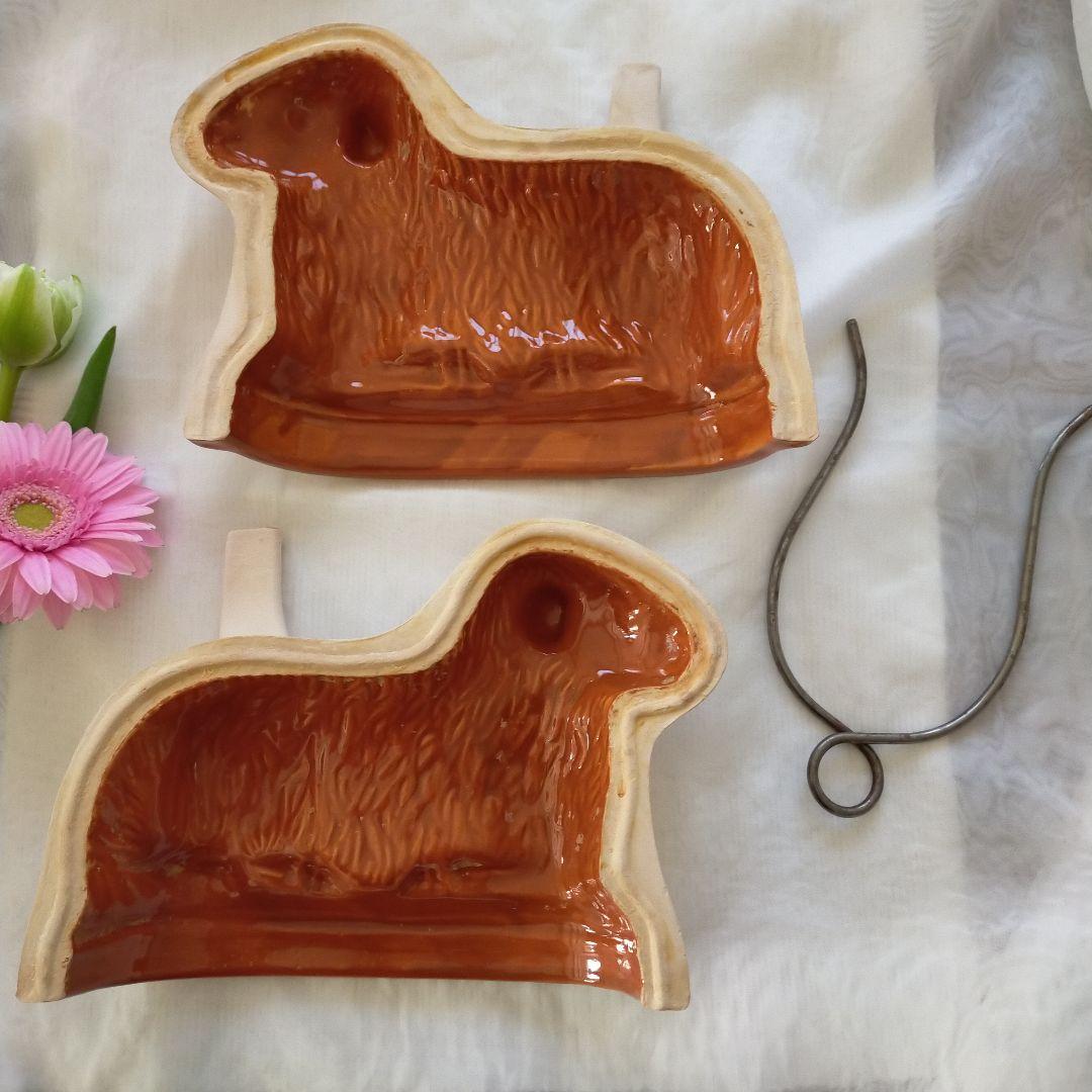 アニョーパスカル　陶製型　アルザス　スフレンハイム焼　焼き型