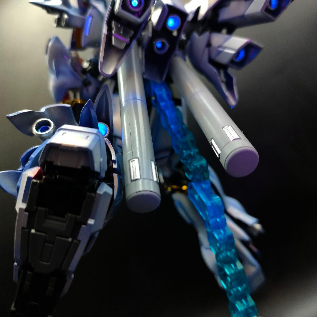 ミキシング塗装完成品　高機動強襲　白銀塗装　美プラ