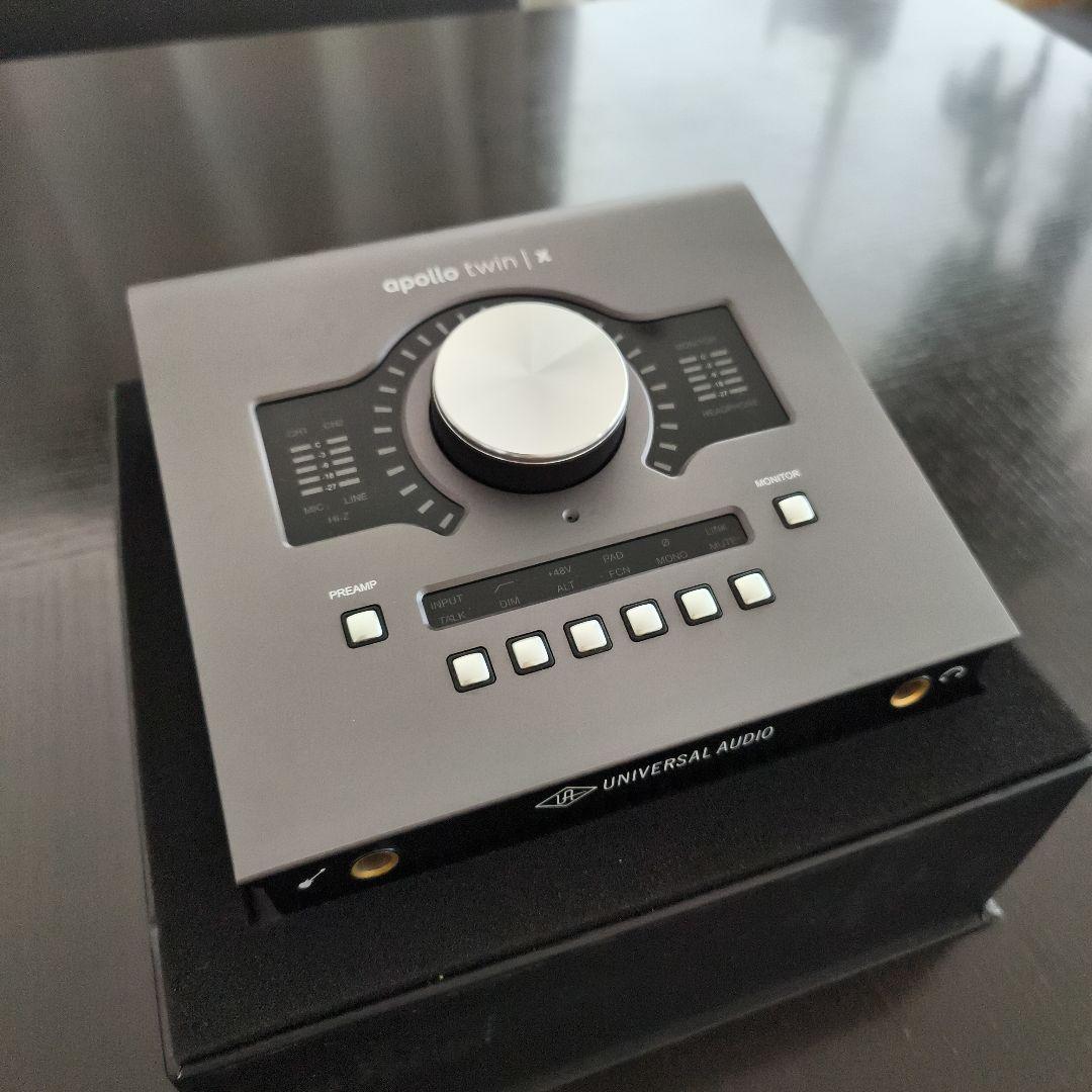 【ケーブル付】apollo twin x DUO Universal Audio