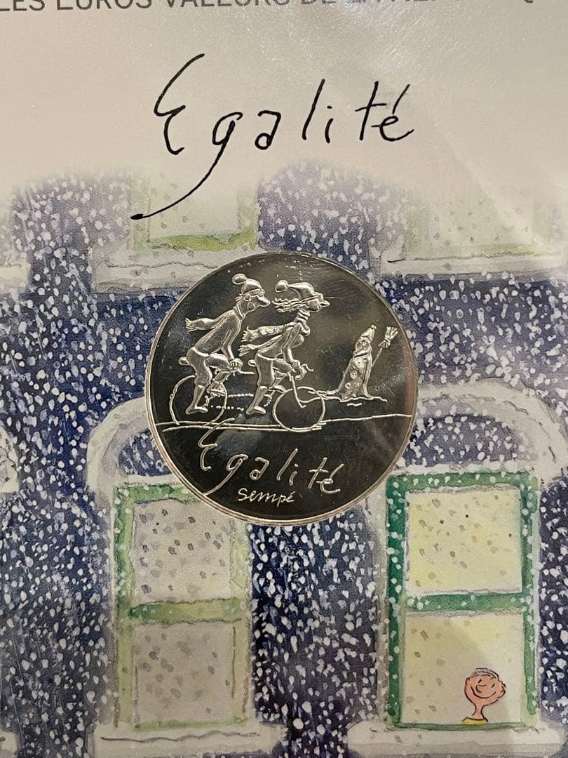 コレクション用 フランス10ユーロ記念銀貨2014年 12枚組(純銀量約70g)