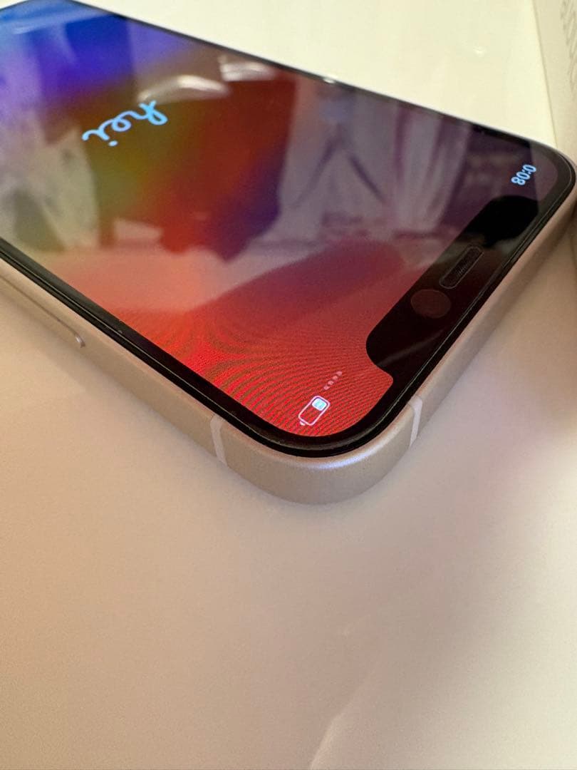 【極美品】iPhone12mini 128GB ホワイト