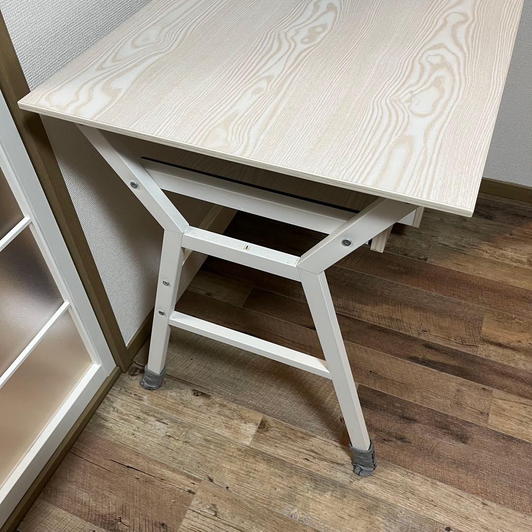 パソコンデスク 白 オシャレ エレコム マウスパッド