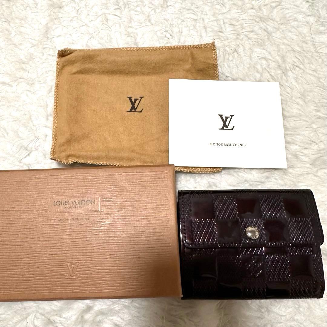 ヴィトン　ヴェルニ　ダミエ　ラドロー　ケース　ルイヴィトン