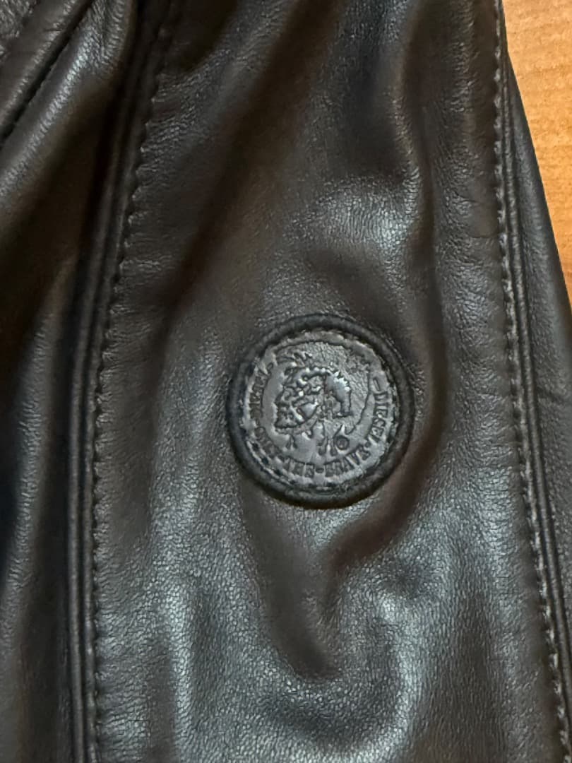 ウーパールーパーディーゼル DIESEL レザージャケット