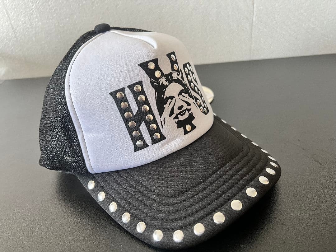 【新品未使用】ヒステリックグラマー　スタッズメッシュキャップ -17