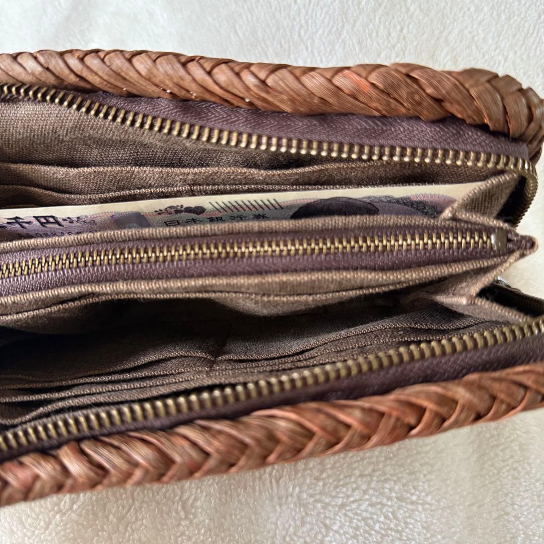 山葡萄 アケビのつる 長財布