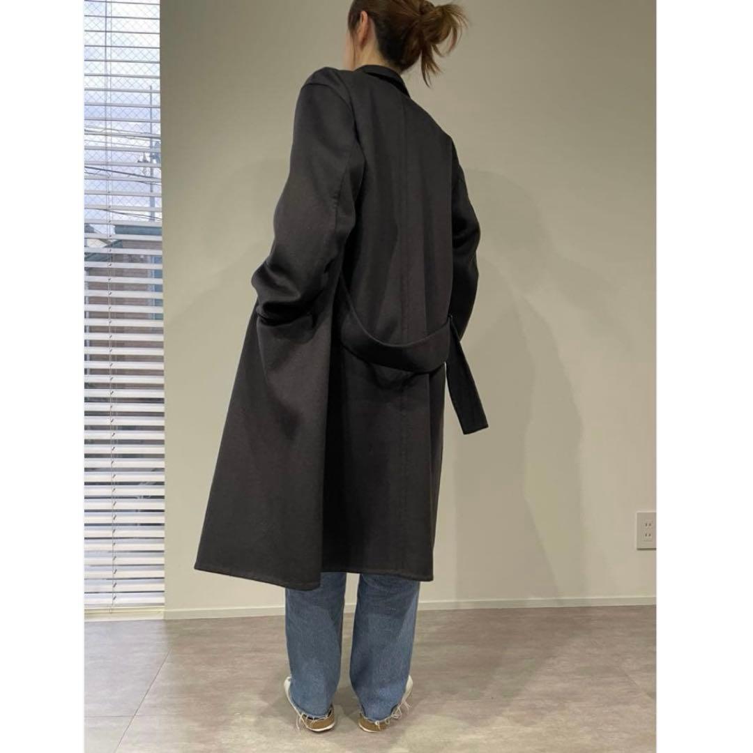 新品✨ユニクロ +J カシミヤブレンドチェスターコート ダークグレー S〜M相当