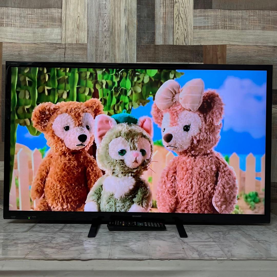 即日受渡❣️全国送料込SHARP 40インチ 液晶テレビ AQUOS HDD録画○