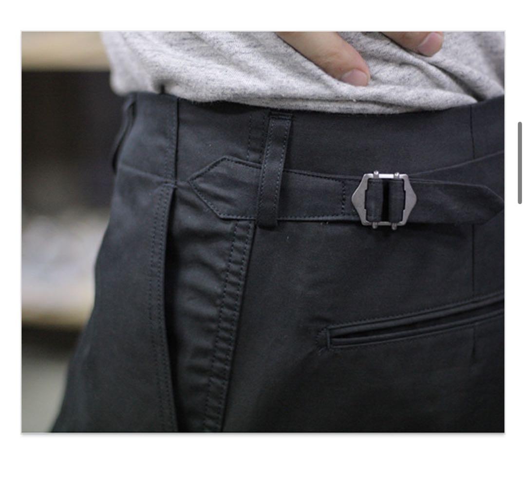 パンツ AURALEE cotton wide pants