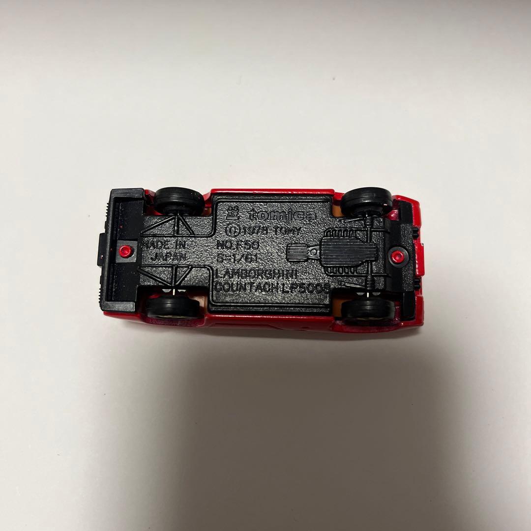 トミカ 青箱 F50-1-9 ランボルギーニ・カウンタック・LP500S 日本製