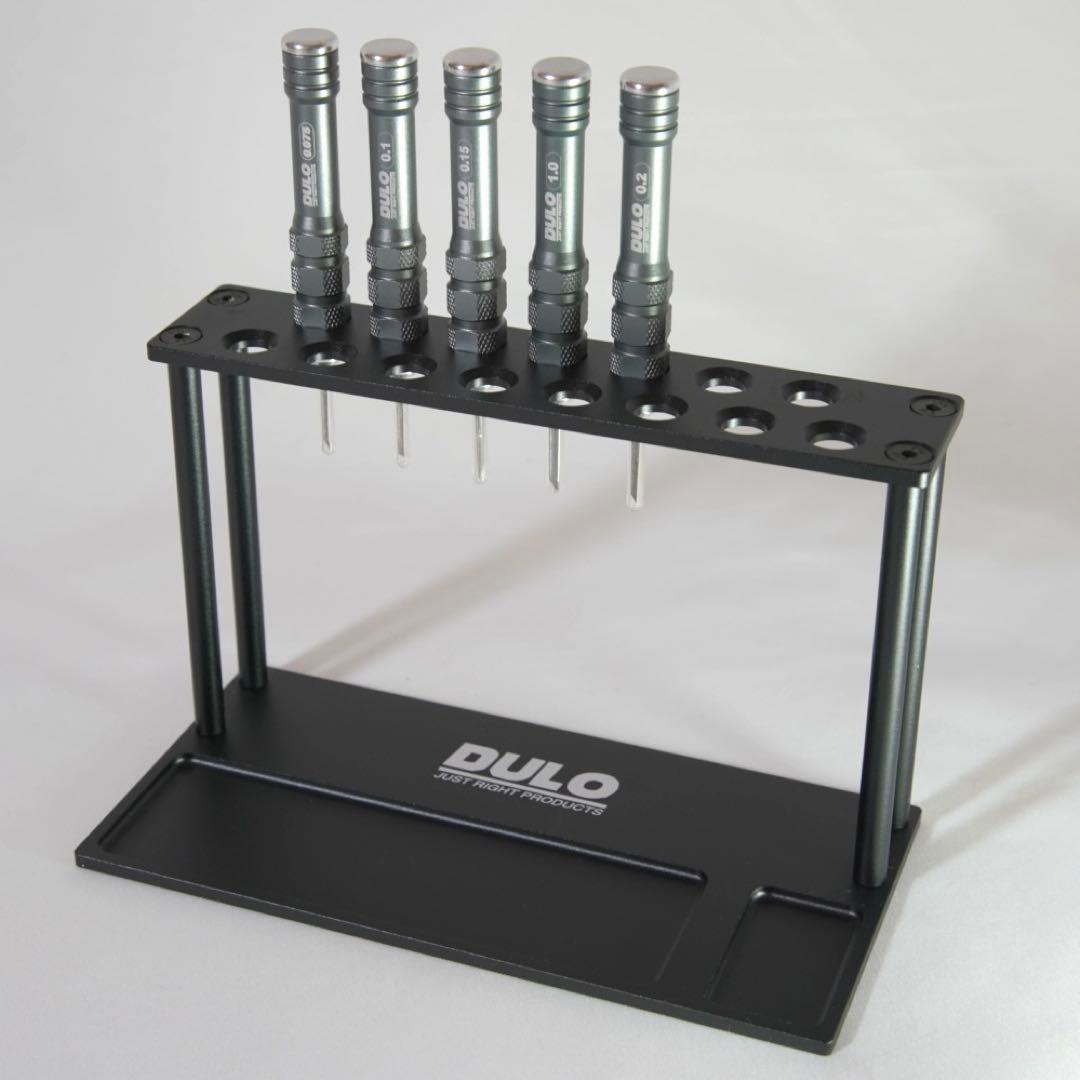 DULO グリップ付タガネ 【 タングステンブレード】タガネ5本＋スタンドセット