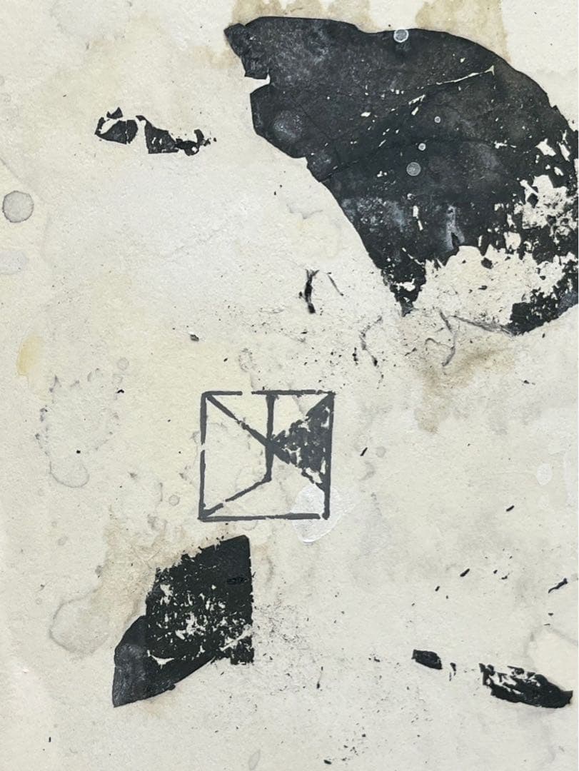 川島優「EROSION」2024年 岩絵具 真作 額装付き 美少女 現代アート