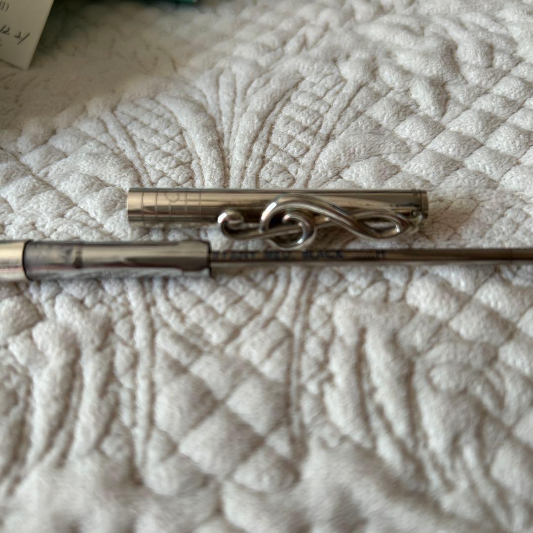 レア　Tiffany & Co. ト音記号シルバーボールペン