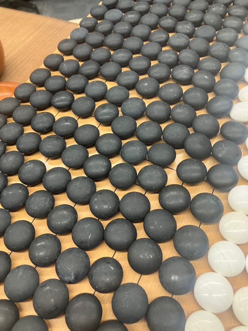 高級囲碁セット　40号碁石　5寸6分基盤