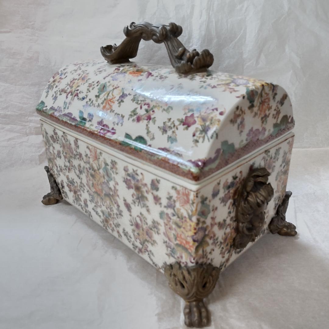 シノワズリ　ボックス オリエンタル 　インテリア アンティークモダン