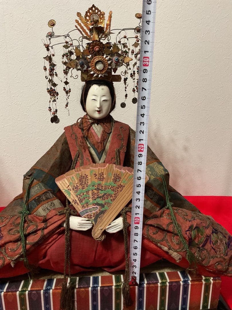 く*み様 最終値下げ　大型　親王飾り　江戸時代後期　享保雛　古今雛　　雛人形　お