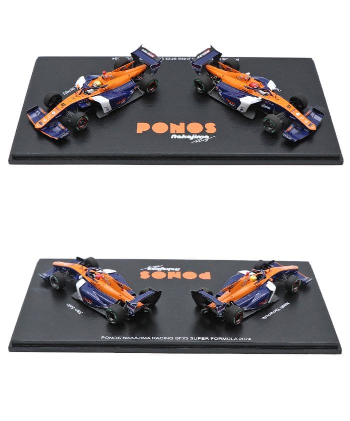 PONOS 中嶋レーシング別注 SF23 モデルカー2台セット キャップ付き