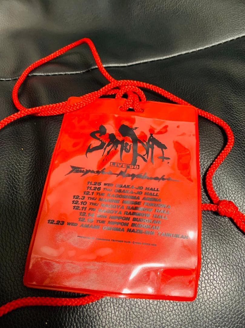 渕剛　スタッフパス入れ　非売品 SAMURAI　ツアー