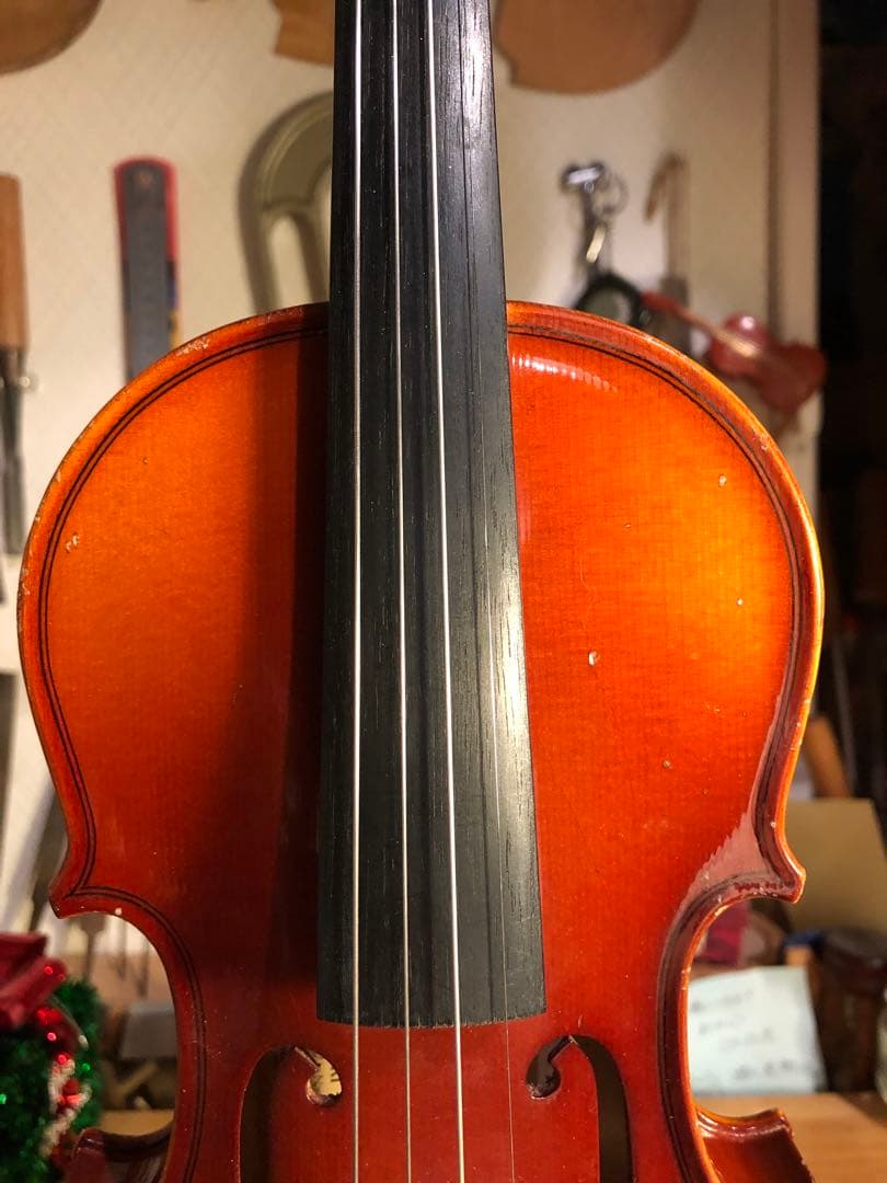 【駒&魂柱調整済】Suzuki分数バイオリンNo230 1/8 2011