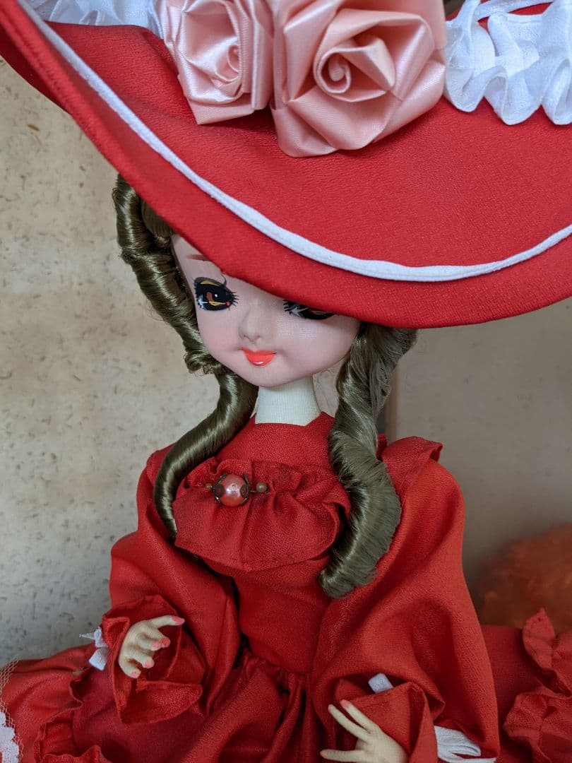 昭和レトロ　ドール　Doll　ポーズ人形