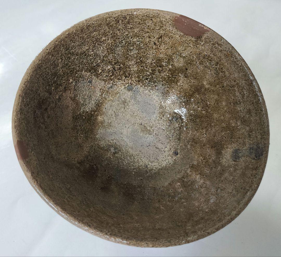 古唐津　小山路青手茶碗(発掘手)　④