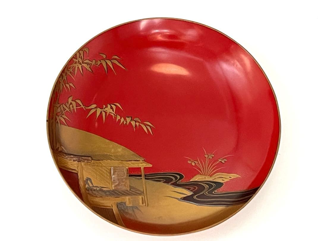 盃 蒔絵 金銀 螺鈿 漆器 三ツ組盃 古満 箱入り 時代 極稀少