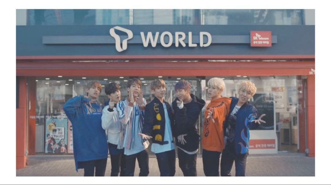 BTS 防弾少年団 SK telecom テレコム公式　フィギュア　テヒョン V