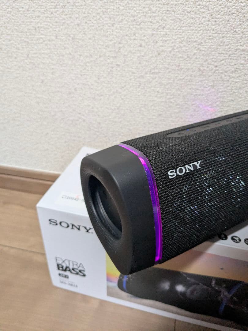 SONY EXTRA BASS スピーカー LEDライト付き　XB33
